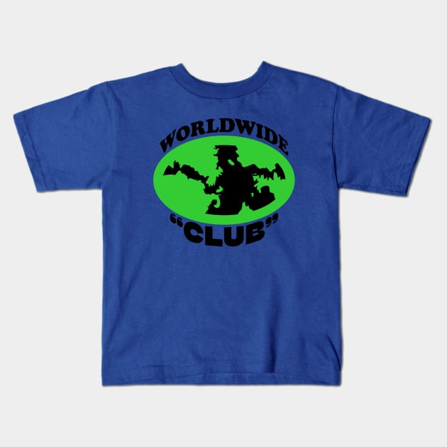 Worldwide Club Kids T-Shirt by thingshard